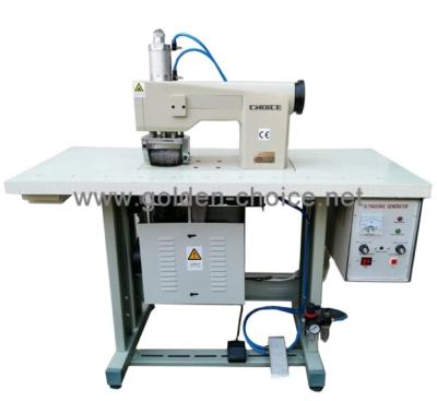 China Garment Shops GC-U60-P1 Single Motor Pneumatic Ultrasonic Nonwoven Bag Making Machine for sale