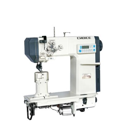 China Shoes And Leather Products GC591D-BFT Golden Choice Automatic Single Needle Roller Leather Shoe Industrial Sewing Machine for sale