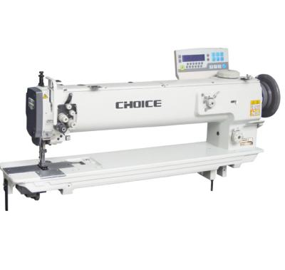 China Compound Feed Double Needle Arm Heavy Duty Lockstitch GC1560L25-7 ULTRA-SPEED Long Automated Sewing Machine for sale