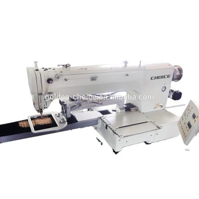 China Jeans damage stitch GC-2210H model automatic programmable electronic sewing machine jeans grinding damage machine for sale