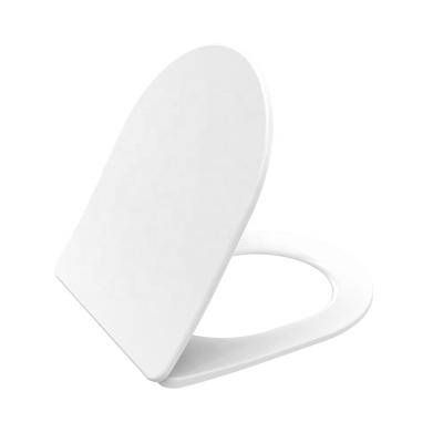 China Slow-end Toilet Seats Slow Narrow Slim Duroplast Toilet Seat for sale