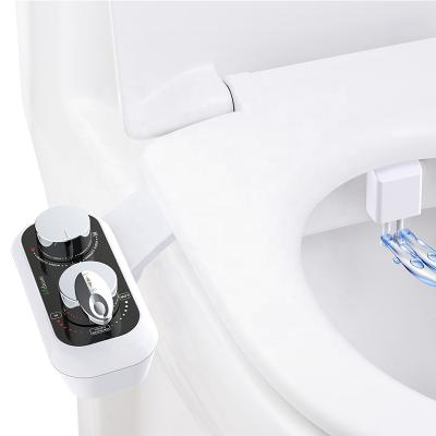 China Modern Germany Style Dual Hot And Cold Water Spouts Toilet Bidet Attachment Self Cleaning For Toilet Seat for sale