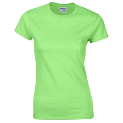 China New Anti-Wrinkle Women's Cotton Short Sleeve Casual Soft Sports Round Neck Wholesale Custom T-Shirt for sale