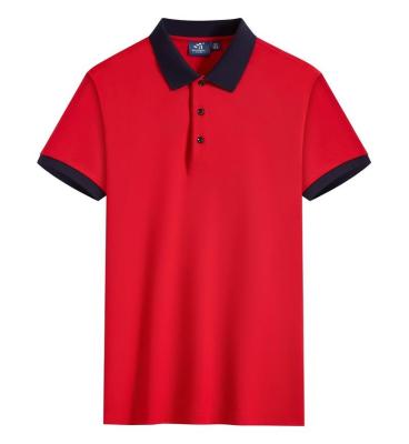 China Custom Logo Design Printing Man Polo Anti-pilling T-shirt Wholesale Unisex Polo T-shirt for sale