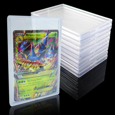 China Wholesale UV Clear NATIONAL Protective Hard Trading Card Case Baseball Card Case Crystal Clear Full Cover Protect Ultra for sale