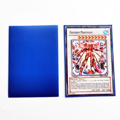 China Multicolor 66x91 Mm Yu-Gi-Oh Premium High Quality Trade Card Sleeves Clear Matte Game Yugioh Cards Plastic Sleeves for sale