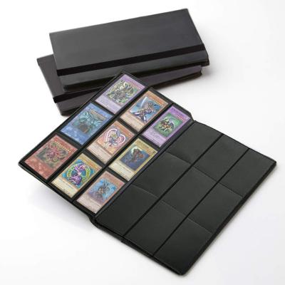 China Hot Sale High Quality 160 Pockets Collector Card Sleeve Album Pages Card Collector Side Pocket Loading Binder for sale