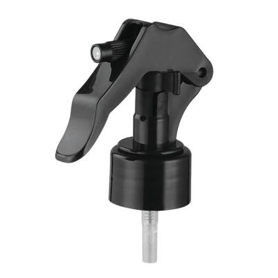 China Non Spill PP Pump 24/410 24mm 28/410 Black Spray Bottle 24 28 28/415 Plastic Mini Trigger Sprayer for sale