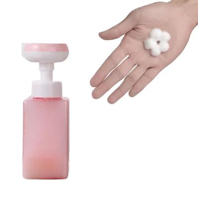 China Non Spill Customized Push Type Plastic 43/410 Foam Bottle Press Flower 40 42 43Mm Shape Liquid Soap Pump for sale