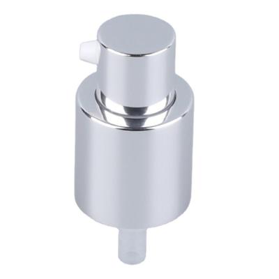 China Non Spill Silver Treatment Pump Screw With Clip / Cap Lotion Whipped Cream Dispenser for sale