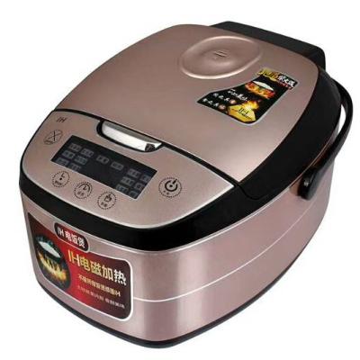 China Induction Heating Household Multi Function Electric Square Rice Cooker With LED Digital Display for sale