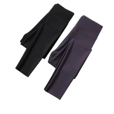 China Shark Skin Breathable Gaiters Wear Spring Thin Nine Point Pants Spring New Autumn Yoga Pants Women And Autumn High Waist for sale