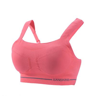 China TOPKO Gym Wear Yoga Sports Bra High Quality Wholesale Quantity Antibacterial Purple Black Green Women Top Custom Shirts OEM Customized Spandex for sale