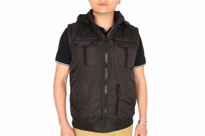 China Casual Windproof Black Body Warmer With Hood Sample Free for sale