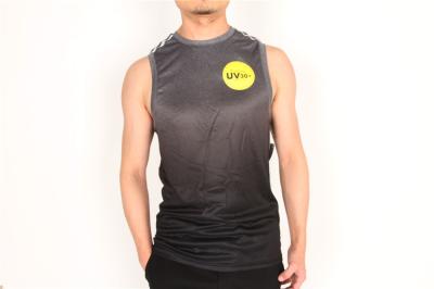 China Quit Dry Fabric Utility Gilet Vest 100% Polyester Mens Sports Vest Tops for sale