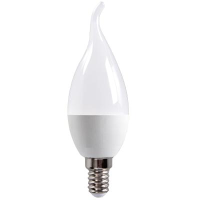 China New Residential Customizable High Quality 5W C37 LED Candle Lamp LED Flameless Lighting Light Bulb e14 Bulb for sale