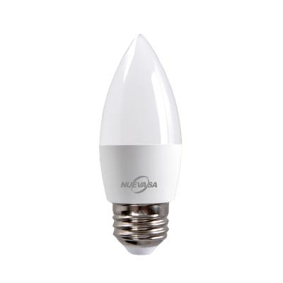 China Residential For Chandelier High Brightness C37 E27 5W LED Candle Lamp Bulbs LED Bulb Lights for sale