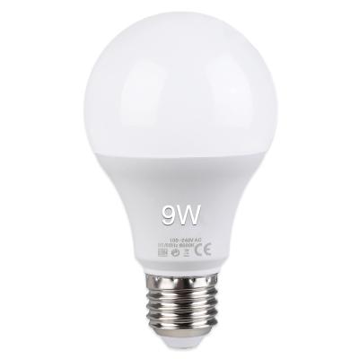 China Warehouse Wide Voltage Led Raw Material 9 Watt LED Lamp E27 Bulb AC 220V Lampada LED 9 Led Bulbs Rate Low Best for sale