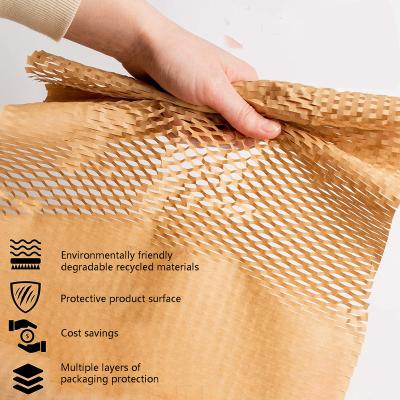 China Store Honeycomb Kraft Paper Custom Tissue Paper Packaging Honeycomb Shipping Paper For Sale for sale