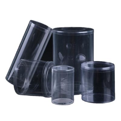 China Disposable Box Plastic PVC Plastic Cake Boxes CHOOSE Environmental Friendly Transparent Clear Plastic Round Packaging Box Custom for sale