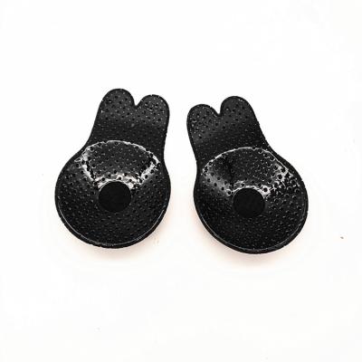 China Antibacterial Lift Nipple Covers Women Breast Lift Up Raw Rabbit Ear Breastl Accessories Style Fabric Backless Suggest Nylon for sale