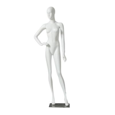 China Female CUSTOM window mannequins white body disply customized full body mannequin stand pcs color mannequin body for sale