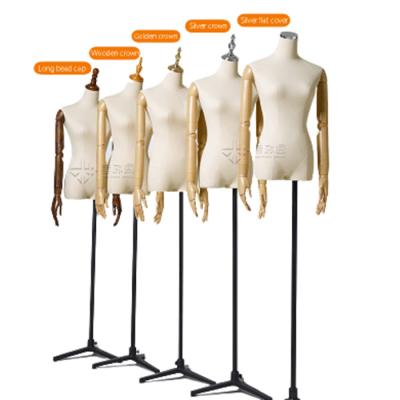 China Window Customize Disply Female Torso Mannequin Adjustable Fashion Mannequins Female Mannequin Display for sale