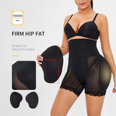 China Antibacterial Women Butt Lifter Shaper Panties High Waist Tummy Control Shapewear Padded Butt Panties for sale