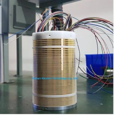 China Hyrid Transmission Integrated Slip Ring 1~96 Channel Anti Interferentie Te koop