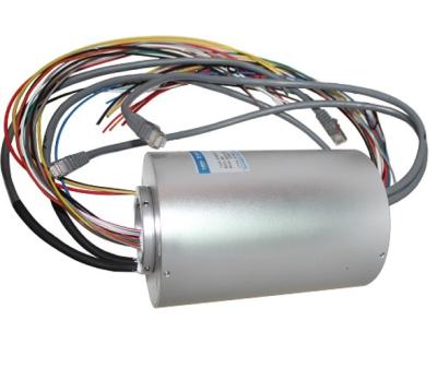 China 20A 11 Circuits 600rpm Signal Slip Rings Hybrid Slip Ring Transferring for sale