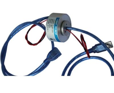 China USB3.0 of Thermocouple Signal Slip Ring 600 RPM Te koop