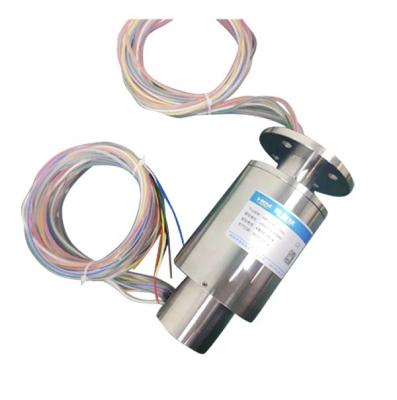 China Multi Signals Hybride Transmissie Hollow Slip Ring Compact Design Multifunctioneel Te koop