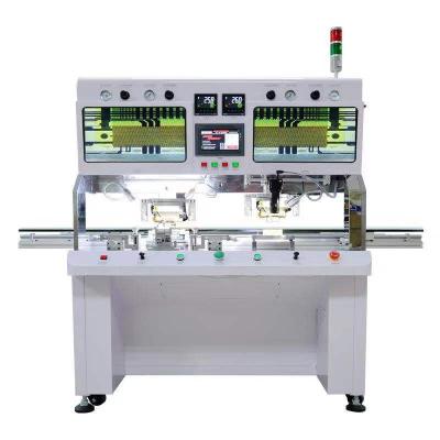 China Machinery Repair Shops Hot Sale Fix LCD LED TV panel Double Head ACF COF TAB Bonding Machine CR-980DH-19M for LCD Sreen Repair for sale