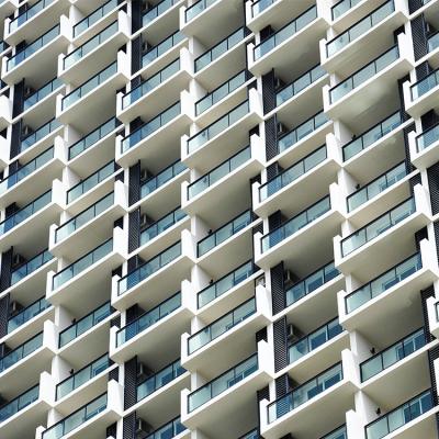 China Modern Indoor Outdoor Glass Balcony Railing Designs Aluminum Railing System for sale