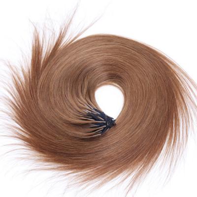 China Wholesale Natural Silky Straight Wave Virgin Hair Two Cotton Yarn Twins I-Tip Glue Knot Hair Extensions Blonded Two Line Pre Tip Hair for sale