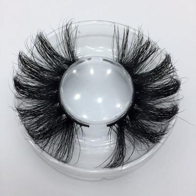 China Luxury Wholesale 3d Strip Eyelash Vegan False 25mm Mink Eyelash False 3d Eye Lashes for sale