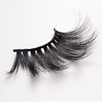 China Long 100% Natural Handmade Lashes Seller , 8D Mink Lashes With Customizing Own Brand Box for sale