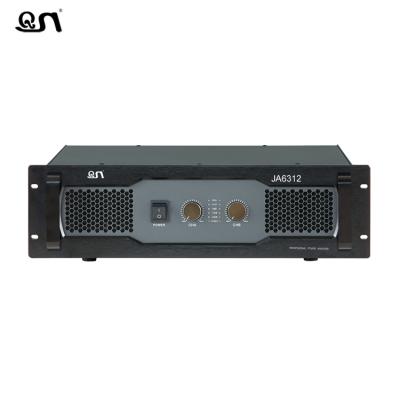 China Professional 1200Wx2ch Outdoor/Indoor Audio Audio Power Amplifier (JA6312) for sale