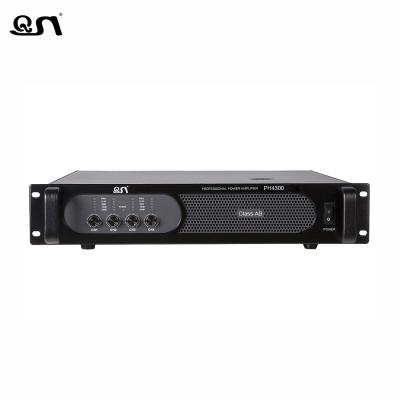 China Professional Linear Power Amplifier 300w 4 Channel HF Amplifier PH4300 for sale