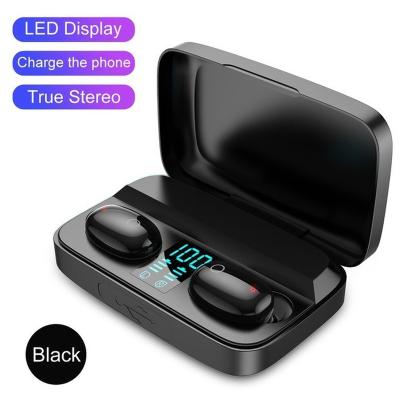 China A10S Binaural In-Ear Headset TWS Digital Display Wireless Headset With Mini Charging Compartment Sports Touch Can Charge Phone for sale