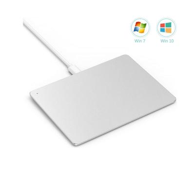 China Aluminum Ultra Thin Portable Aluminum USB Wired Touchpad With Multi-touch Navigation For Windows for sale