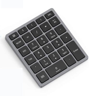 China Amazone BT Rechargeable Wireless Numeric Keypad Hot Selling Wireless Numeric Keypad For Laptop Computer for sale