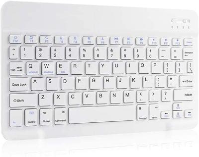 China Offer Wireless Promotional Thin Wireless Keyboard White Keyboard for sale