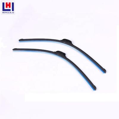 China 80% Vehicles On The Market Factory Direct Silicone High Quality Auto Frameless Wiper Blade for sale