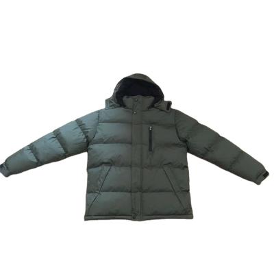 China Breathable Puffy Quilted Jacket Mens Causal Jacket Winter Punk Mens With Hood for sale