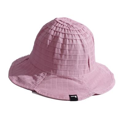 China Fashion Summer Hats Women Beach Simple Bucket Hat Cotton Bucket Hat Wholesale Hot Selling Empty Hat for sale