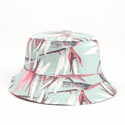 China Wholesale Hot Selling New Design Fashion Hawaii Bucket Hats Cotton Bucket Hat Summer Casual Hat for sale