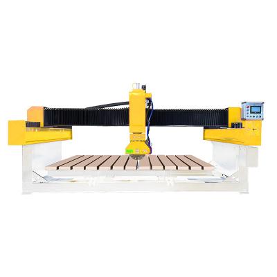 China Hotels cheap price factory 4 axis 5 axis cnc bridge saw cutting machine ,cnc stone marble slate cutting machine  3520 3320 size for sale