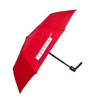 China Custom High Quality Folding Sun And Rain 3 Folding Umbrella With Logo Print for sale