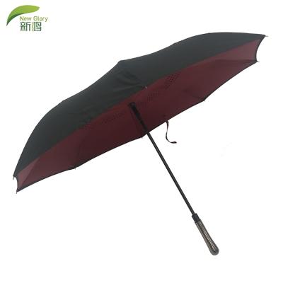 China All In 1 Hot Selling Auto Umbrella Eco Friendly Reverse Umbrella Rpet Cloth for sale